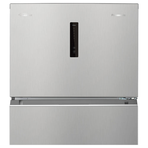 Panasonic Double Door Refrigerator, 515L, Silver, NR-BC641VSAS