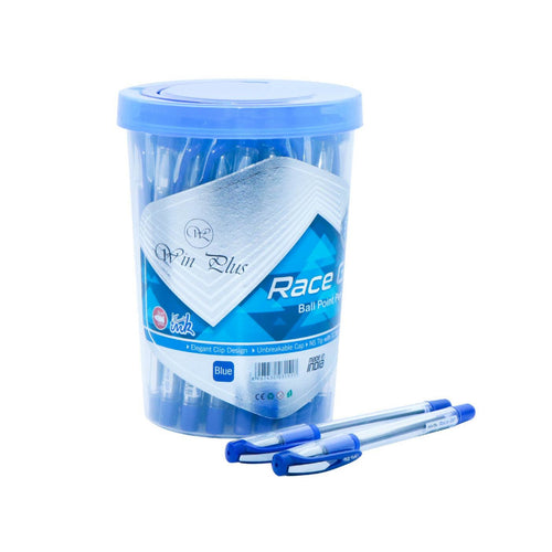 Win Plus Race GP Ball Point Pen 0.7mm Blue 50's