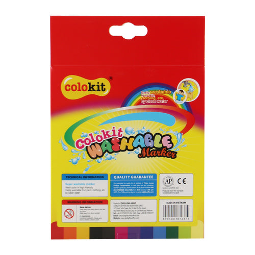 Flex Office Colokit Washable Marker SWM-C01 12pcs