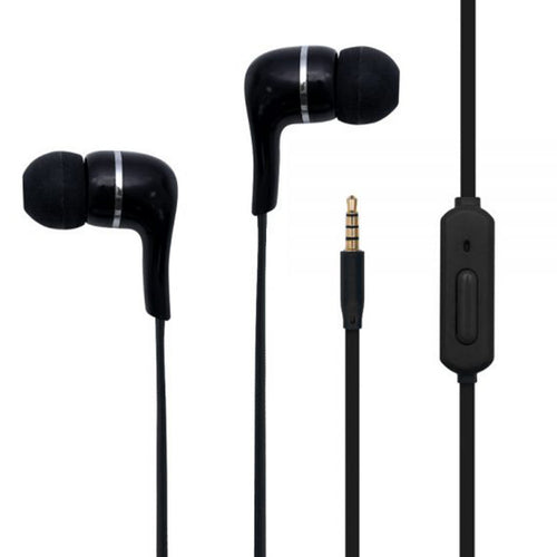 Toshiba Earphone With Mic RZE-D32E Black