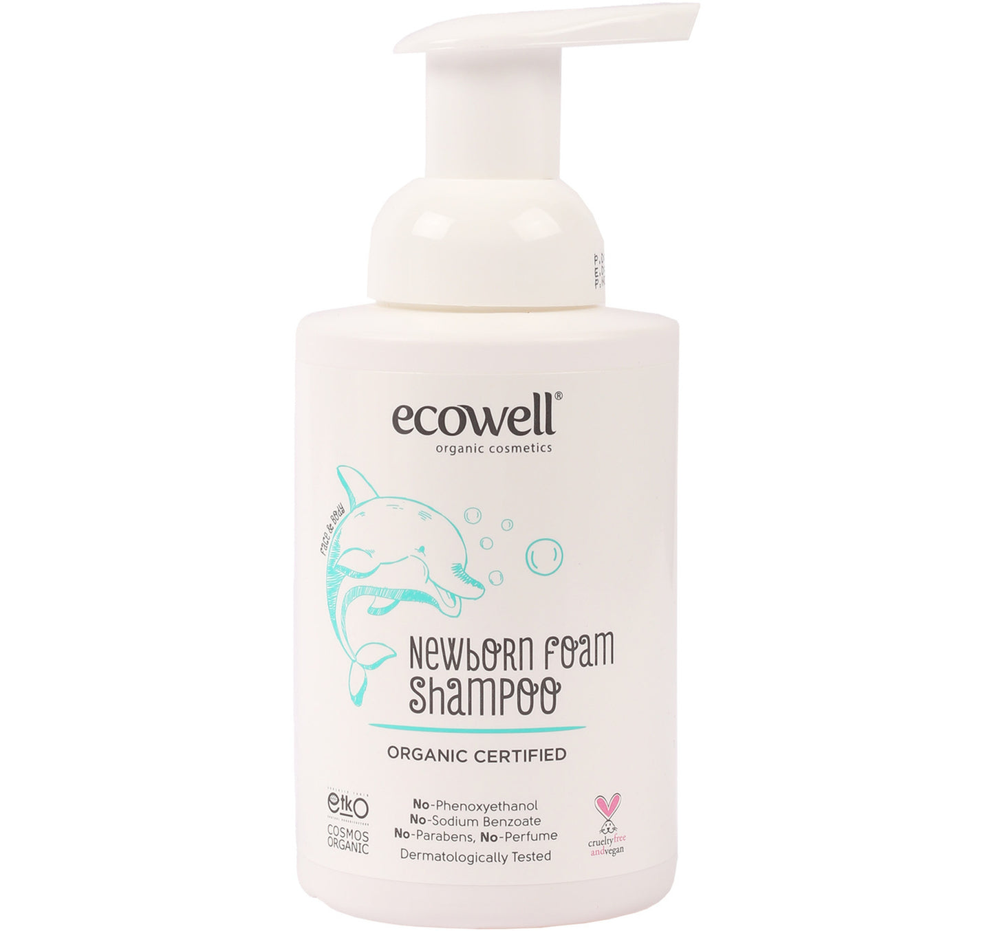 Ecowell Organic Newborn Foam Shampoo 300 ml