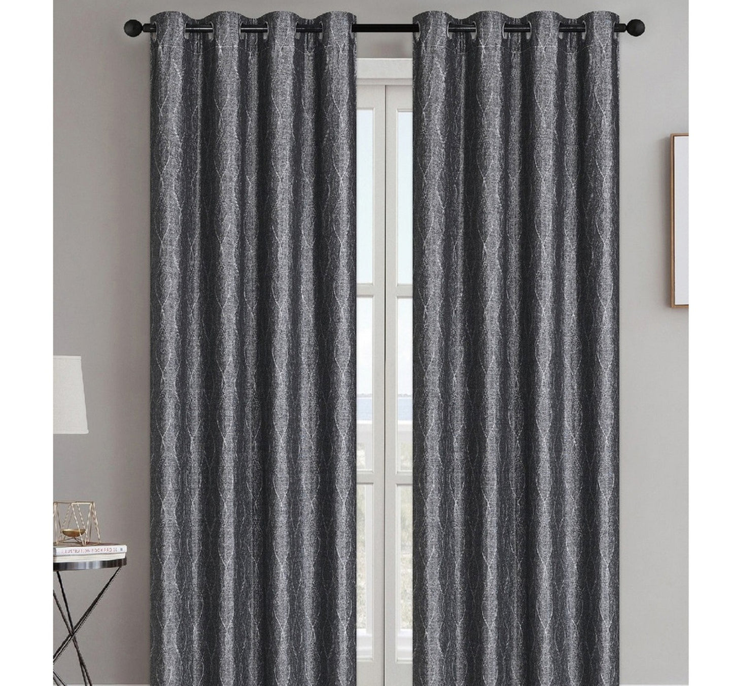 Maple Leaf Window Curtain 140X240cm CR23407-1 Assorted