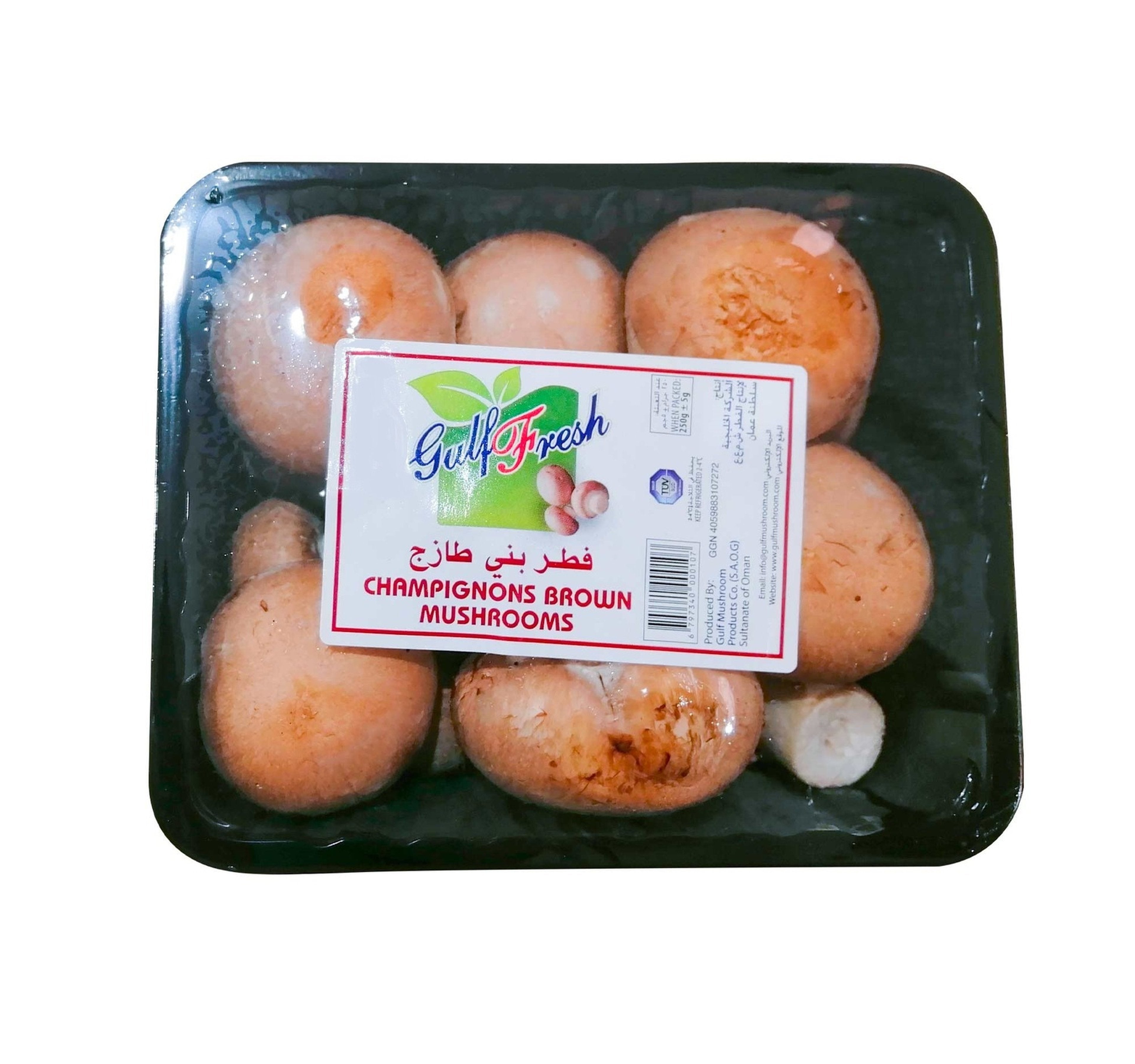 Gulf Fresh Champignons Brown Mushroom Oman 1 pkt