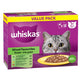 Whiskas Mixed Favourites Cat Food For 1+ Years Value Pack 12 x 80 g