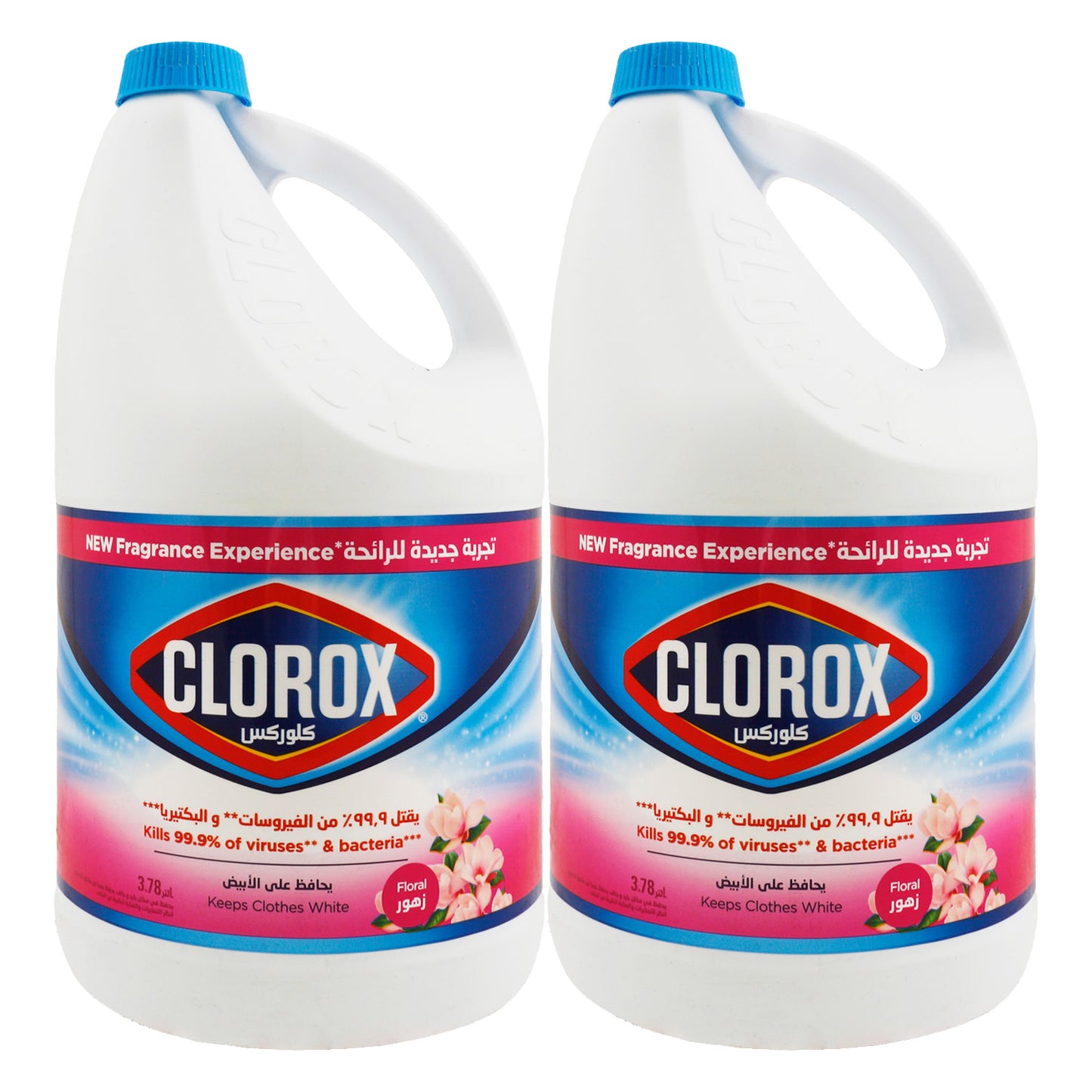 Clorox Bleach Floral Value Pack 2 x 3.78 Litres