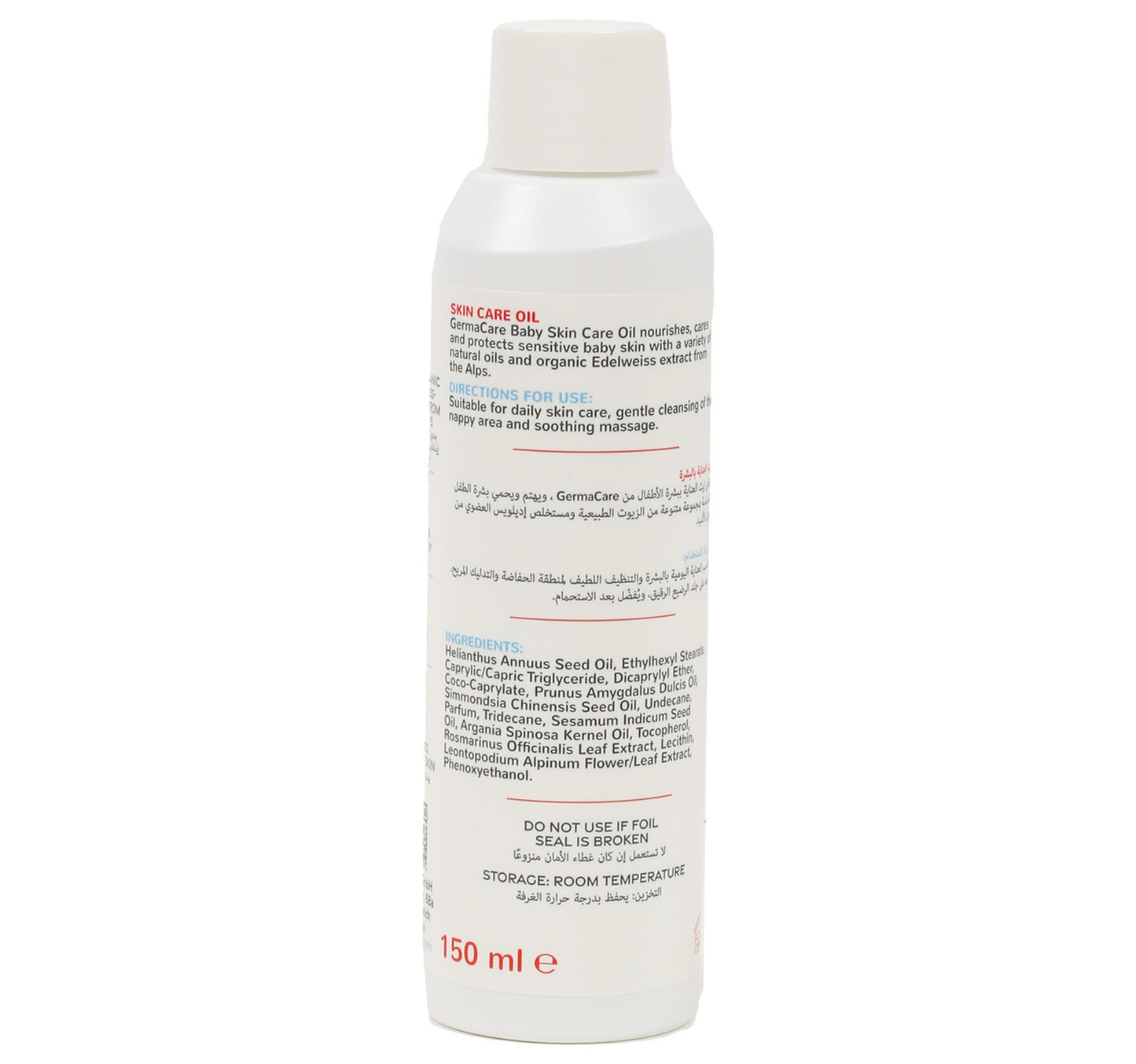 Germacare Baby Skin Care Oil Edelweiss 150 ml