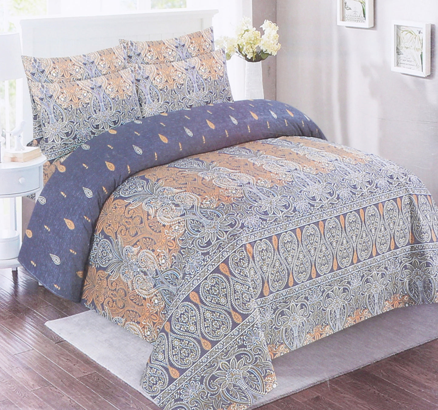 Homewell Bed Sheet 3pcs Set 240 x 260cm Assorted