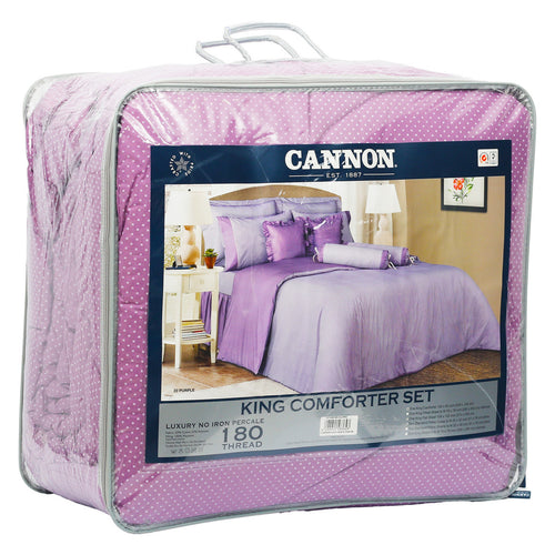 Cannon Comforter Set King 4pcs Assorted