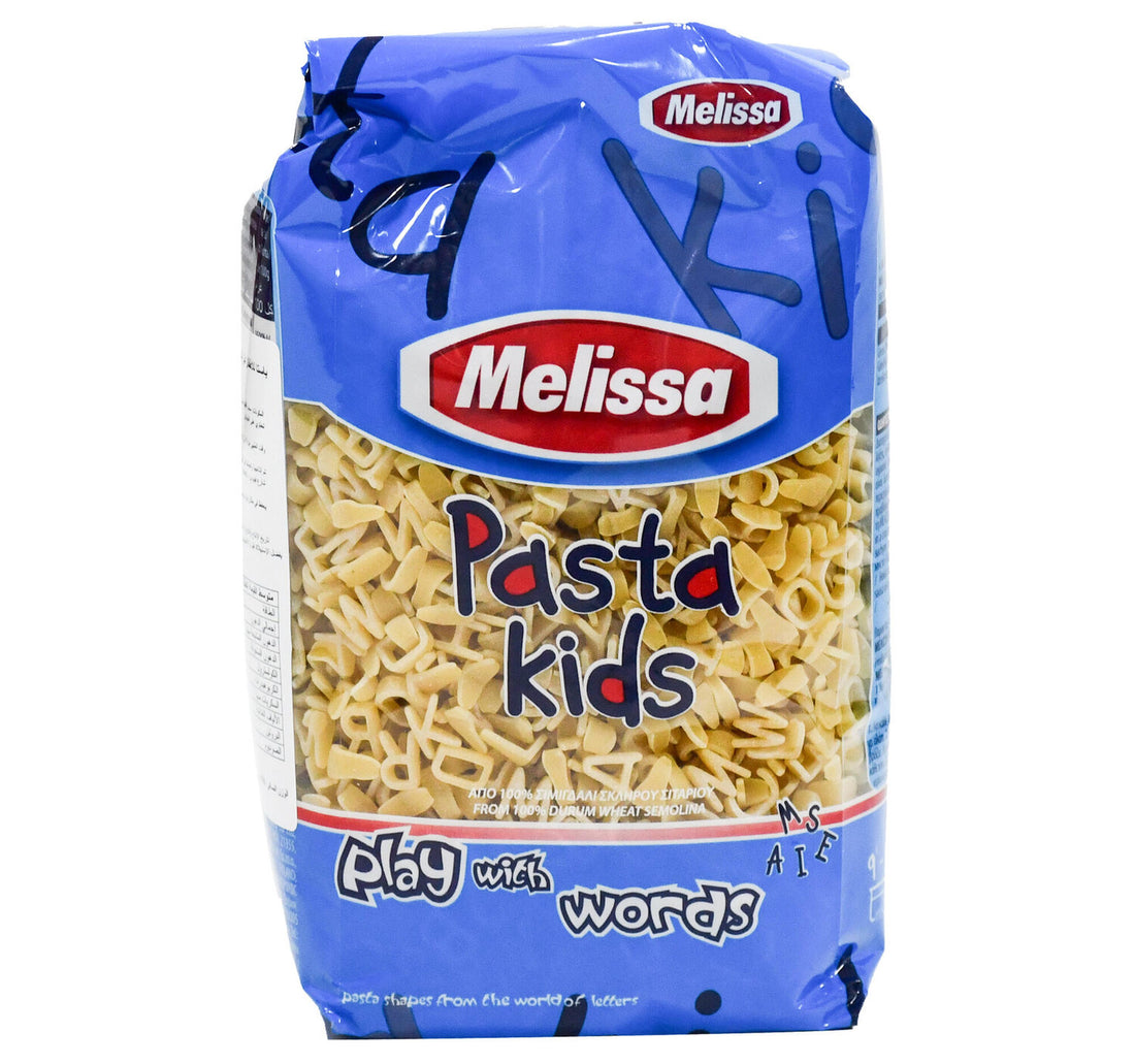 معكرونة ميليسا للأطفال على شكل كلمة 500 غرام