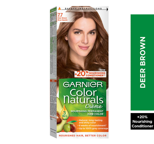 Garnier Color Naturals Creme Nourishing Hair Color 7.7 Deer Brown 1 pkt