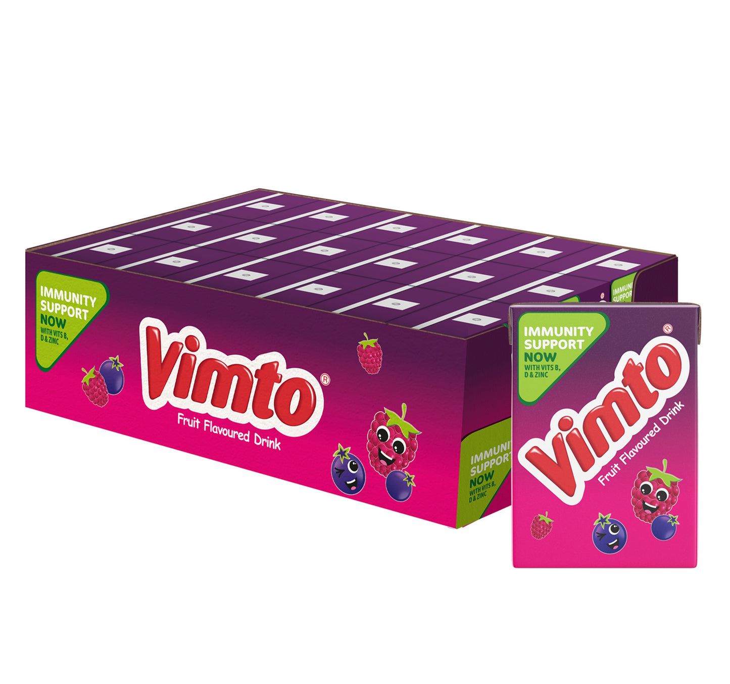 Vimto Fruit Flavoured Drink 18 x 125 ml