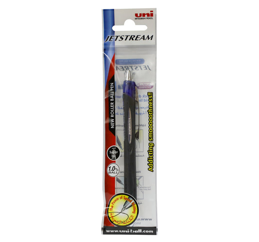 Uni-Ball Jetstream Retract Pen 1.0mm Blue
