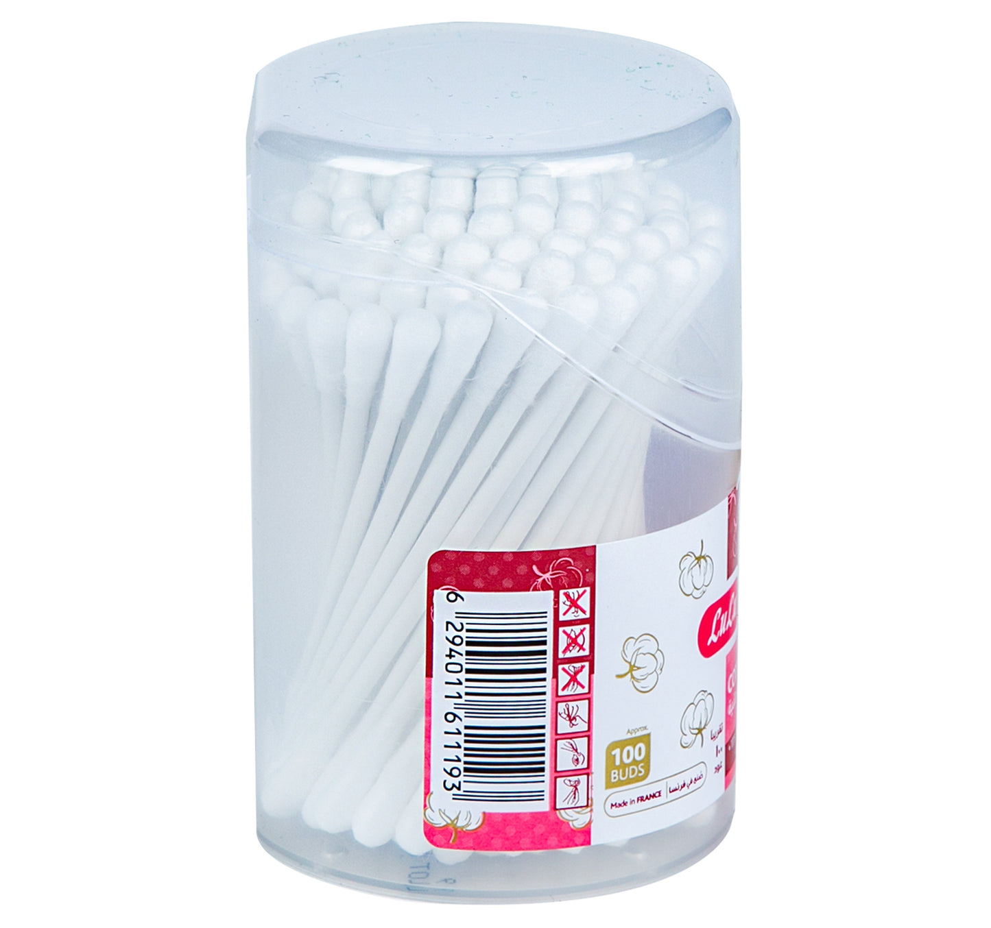 LuLu White Cotton Buds 100 pcs