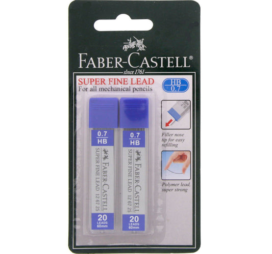 Faber-Castell Super Fine Pencil Lead 0.7 HB FCC126725