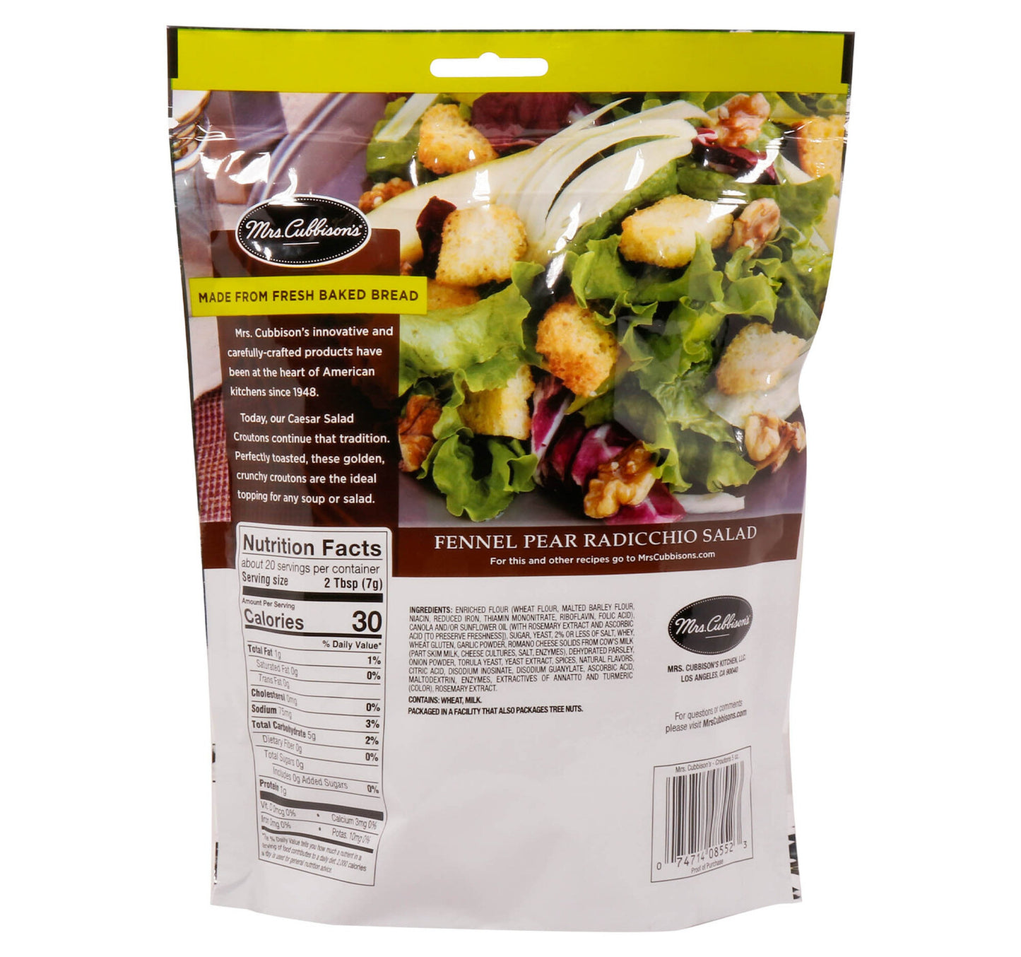 Mrs. Cubbisons Caesar Salad Croutons 141 g