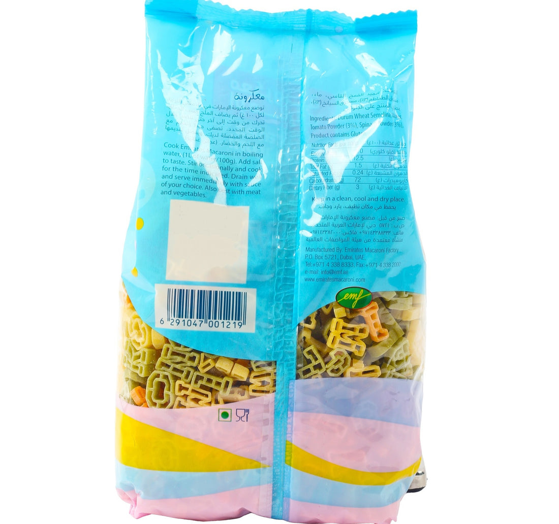 Emirates Macaroni Alfabeto Pasta 400 g
