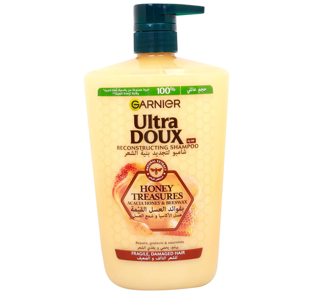 Garnier Ultra Doux Reconstructing Shampoo Honey Treasures 1 Litre