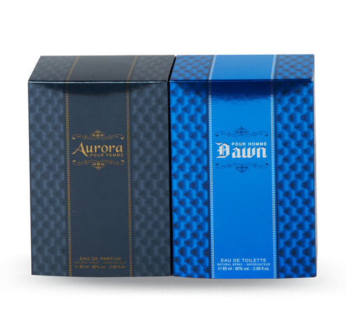 LuLu Aurora Pour Femme EDP 85 ml + Dawn Pour Homme EDT 85 ml