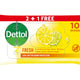 Dettol Fresh Antibacterial Skin Wipes 3 x 10 pcs