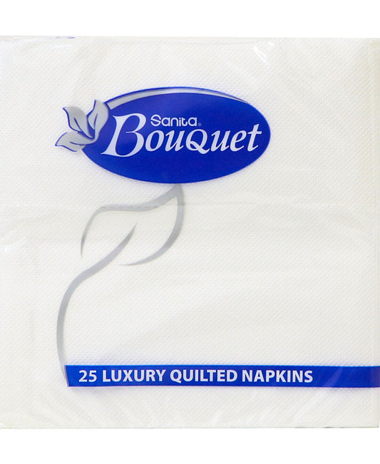 Sanita Bouquet Luxury Quilted Napkins Size 33cm 25 pcs