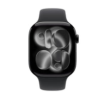 Apple Watch Series 11 GPS + Cellular Smartwatch, 46 mm Jet Black Aluminium Case with Black Sport Band (S/M), MFC24AF/A