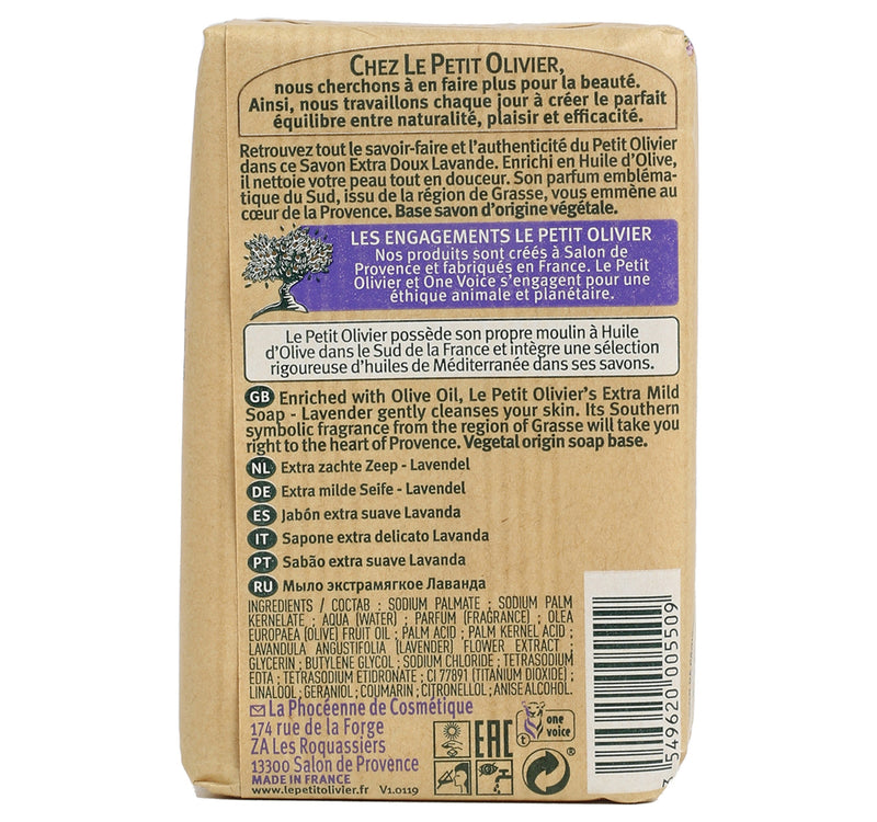 Le Petit Olivier Soap Lavender 250 g
