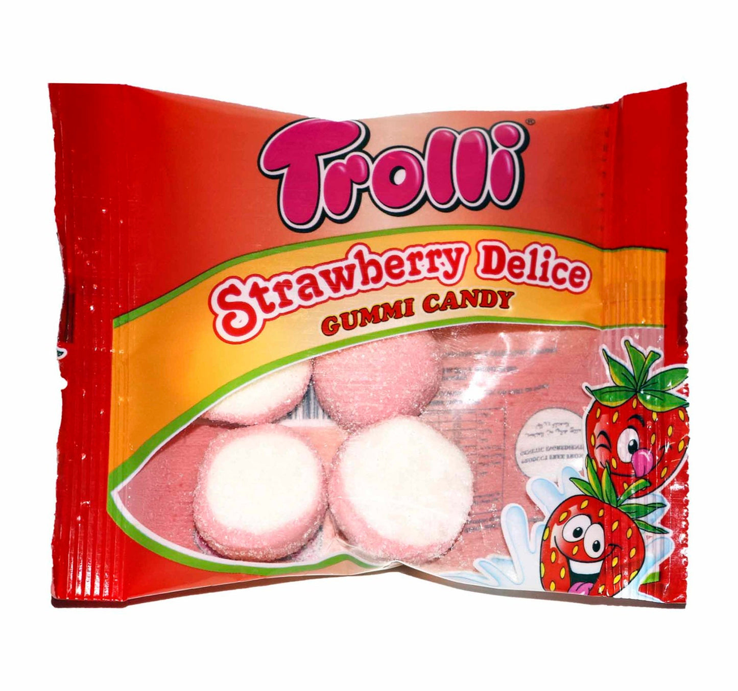 Trolli Strawberry Delice Gummi Candy 24 x 10 g