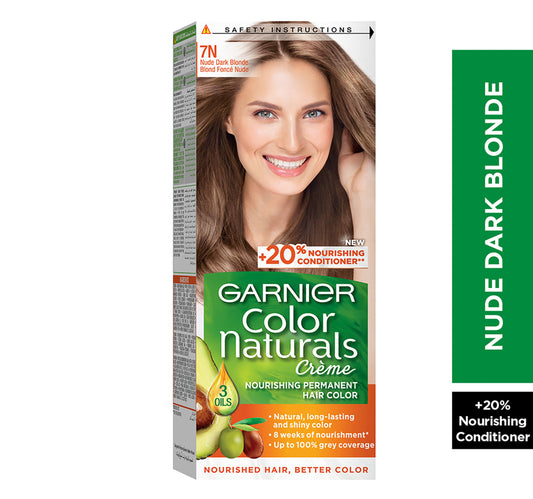 Garnier Color Naturals Nourishing Permanent Hair Color 7N Nude Dark Blonde 1 pkt