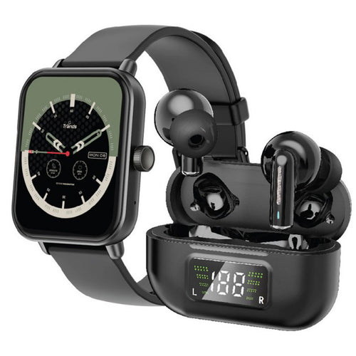 Trands Smartwatch, 1.83 inches + Earbuds Combo, TR-BD6397