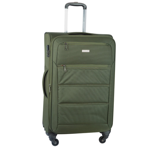 Cortigiani 4 Wheels Soft Trolley, 20 inches, Assorted, 1463