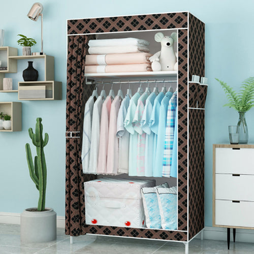 Maple Leaf Non-Woven Fabric Wardrobe, Foldable Storage Organizer 1005