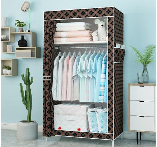 Maple Leaf Non-Woven Fabric Wardrobe, Foldable Storage Organizer 1005