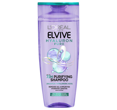 L'Oreal Paris Elvive Hyaluron Pure 72H Purifying Shampoo 200 ml