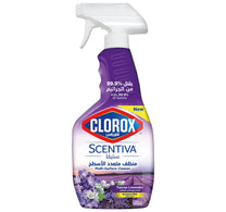 Clorox Scentiva Multi Surface Spray Cleaner Tuscan Lavender Bleach Free 500 ml