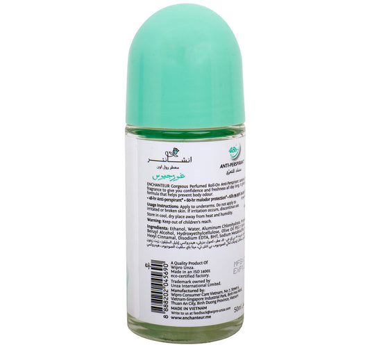 Enchanteur Gorgeous Perfumed Deo Roll On 50 ml