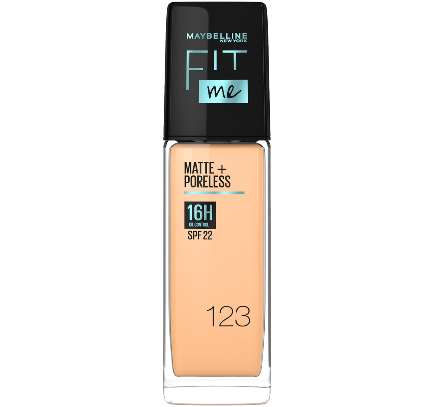 Maybelline Fit Me Matte + Poreless Foundation 123 1 pc
