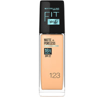 Maybelline Fit Me Matte + Poreless Foundation 123 1 pc