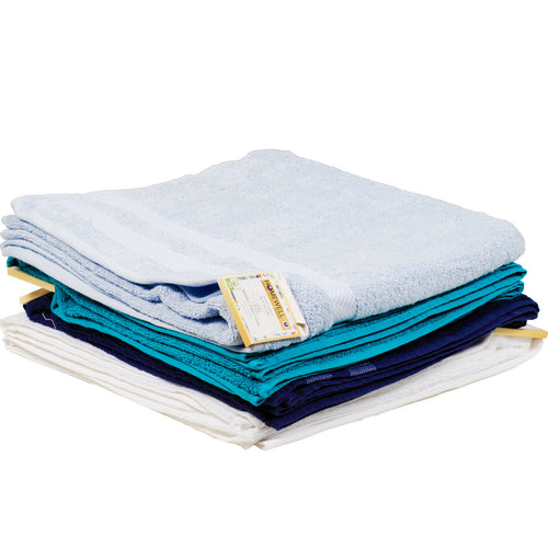 Homewell Solid Cotton Bath Towel, 80 x 160 cm, Assorted