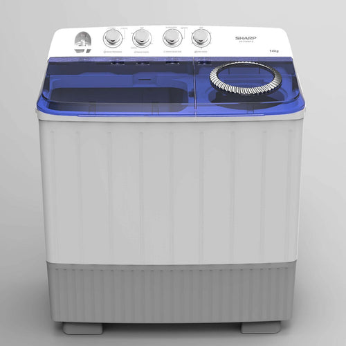 Sharp Twin Tub Washing Machine ES-T2012AP-Z 20KG AeroJet Top Load Spin/Dry Semi Automatic with Upward Pump