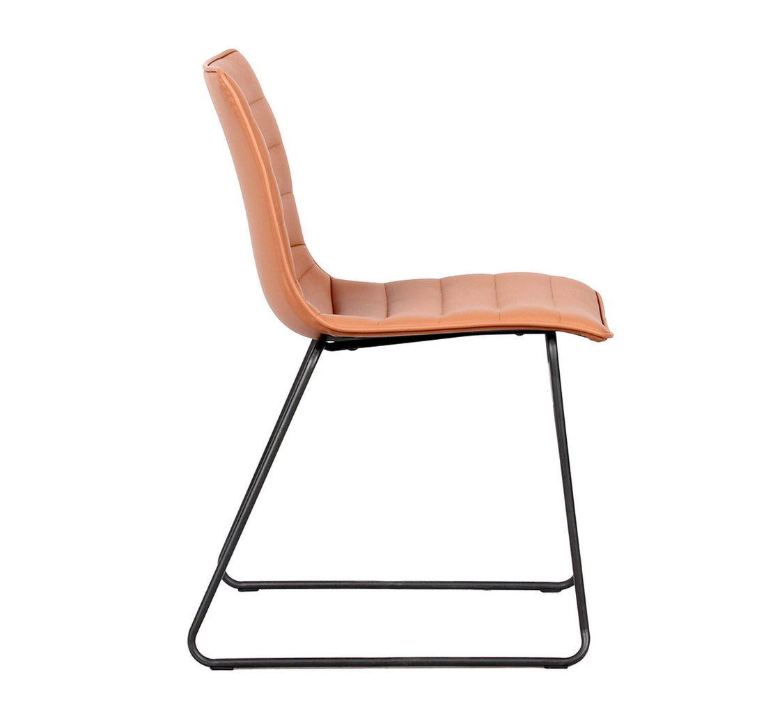 Abel Dining Chair Cognac 8280B