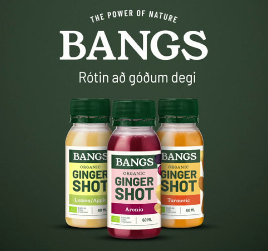 Bangs Organic Ginger Shot Turmeric 60 ml