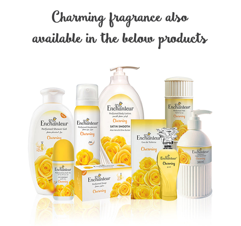 Enchanteur Nourishing Soft Charming Lotion with Macadamia Nut Oil and Shea Butter 250 ml