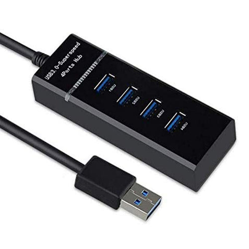 موزع USB 3.0 فائق السرعة من Iends بأربعة منافذ (HB9458)
