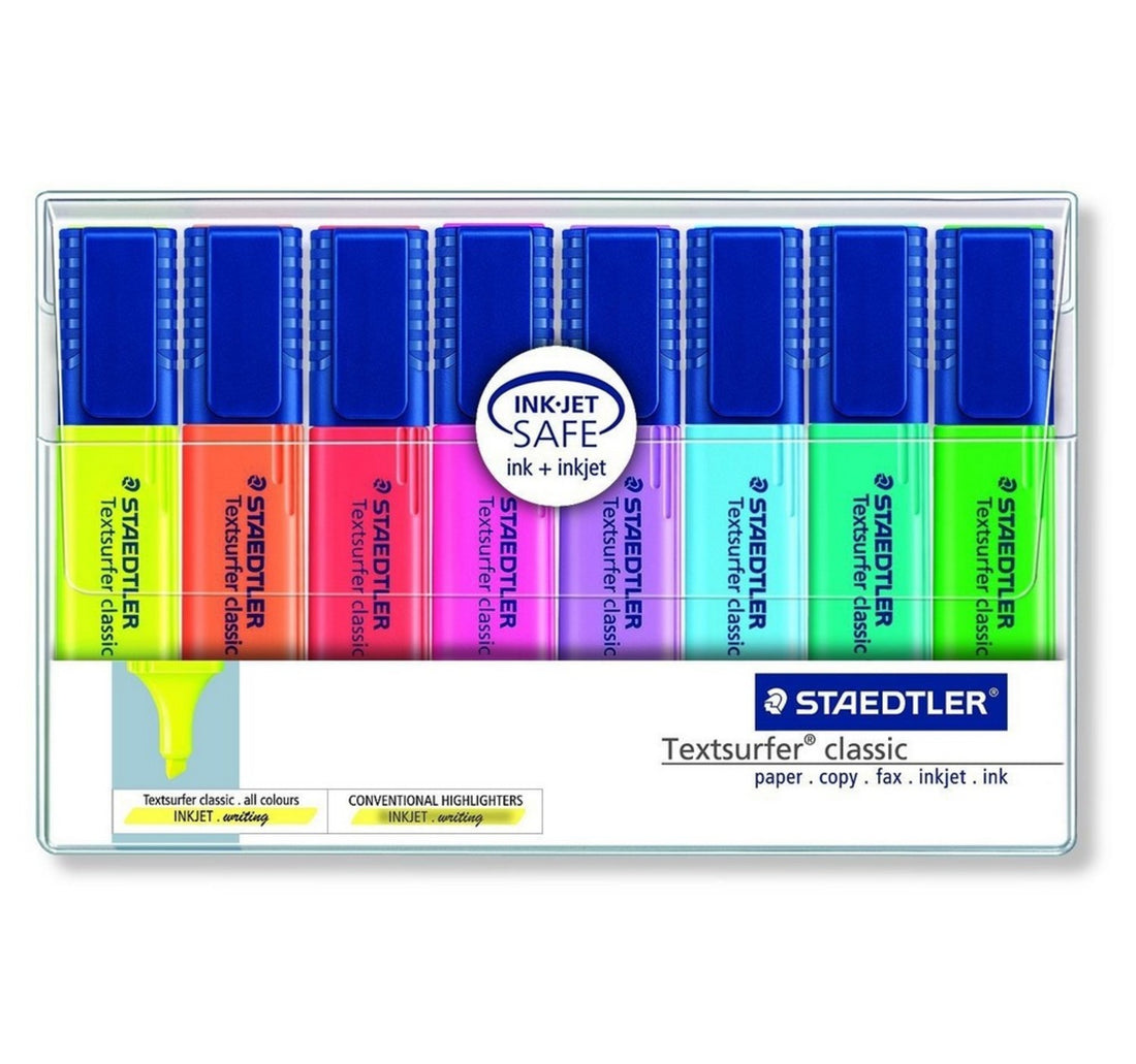 Staedtler Textsurfer Classic Highlighter 364 WP8 8Piece