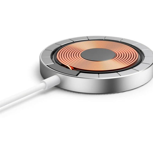 Hama Magnetic Wireless Charger, 15 W, White, MagCharge FC15