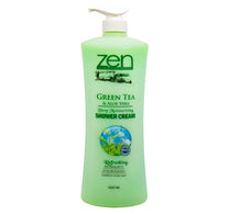 Zen Shower Cream Green Tea & Aloe Vera 1 Litre