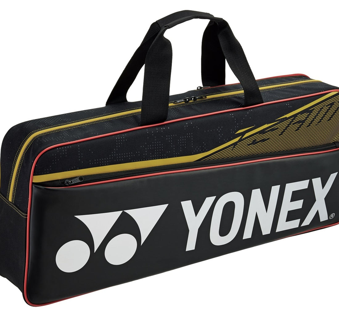 Yonex Tournmnt Bag 42031WEX Black Yellow 75x13x30cm