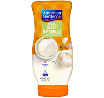 American Garden Gluten Free Dairy Free Real Mayonnaise Garlic 400 ml