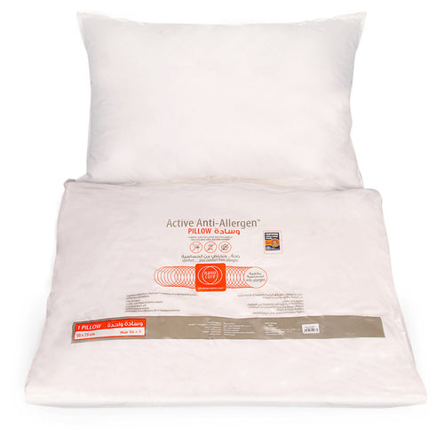 True Anti Allergen Pillow 50x75cm Assorted Per pc