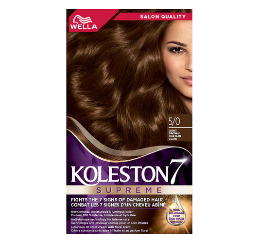 Koleston Supreme Light Brown 5/0 1 pkt